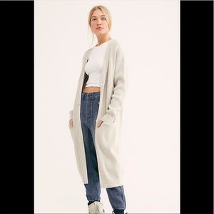 Free People long cardigan, like new